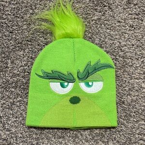Dr. Seuss’ The Grinch Knit Beanie Hat NWOT Green Cold Weather Hat